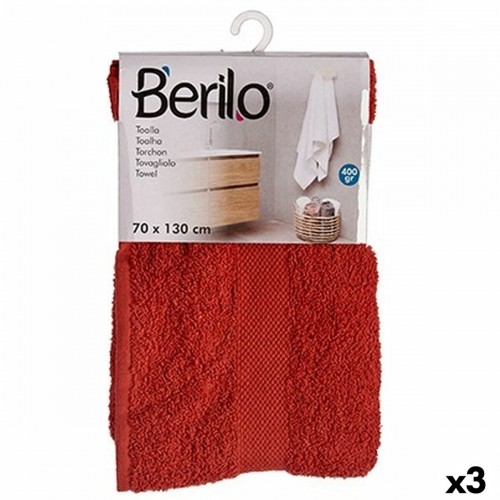 Berilo Vannas dvielis Krēmkrāsa 70 x 130 cm (3 gb.) image 1