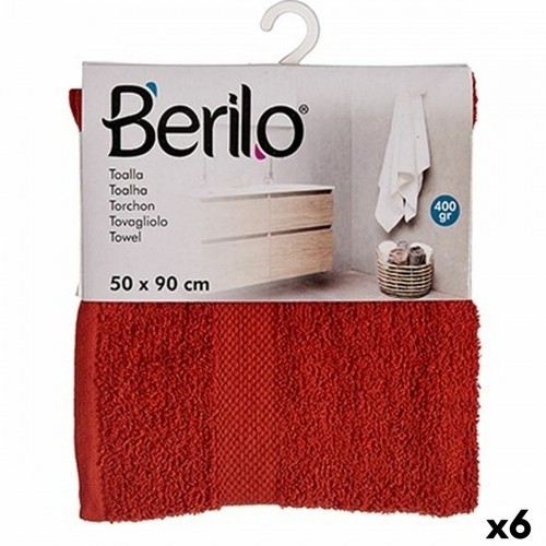 Berilo Vannas dvielis Krēmkrāsa 50 x 90 cm (6 gb.) image 1