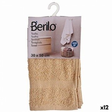 Berilo Банное полотенце Кремовый 30 x 50 cm (12 штук)