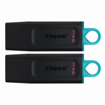 USB Zibatmiņa Kingston DataTraveler Exodia Zaļš 64 GB 2 pcs