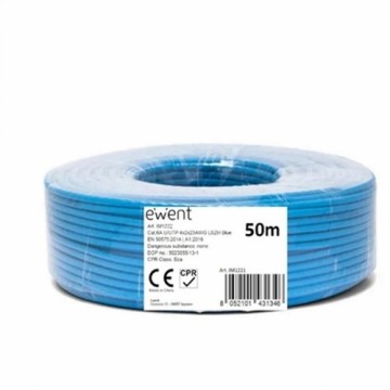 Жесткий сетевой кабель UTP кат. 6 Ewent IM1222 Синий 50 m