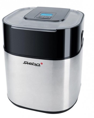 Steba IC 30 Traditional ice cream maker 1.5 L 9.5 W Black, Stainless steel image 1