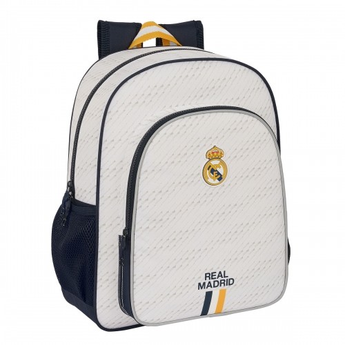 Школьный рюкзак Real Madrid C.F. Белый 32 X 38 X 12 cm image 1