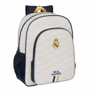 Школьный рюкзак Real Madrid C.F. Белый 32 X 38 X 12 cm