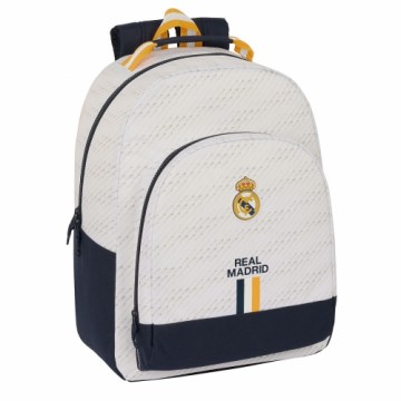 Школьный рюкзак Real Madrid C.F. Белый 32 x 42 x 15 cm