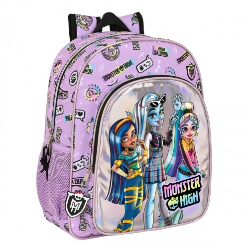 Школьный рюкзак Monster High Best boos Лиловый 32 X 38 X 12 cm image 1