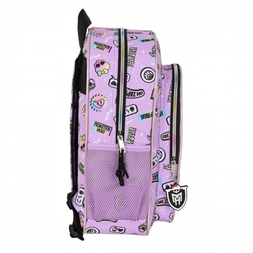 Школьный рюкзак Monster High Best boos Лиловый 32 X 38 X 12 cm image 2