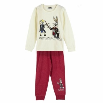 Пижама Детский Warner Bros Красный Бежевый
