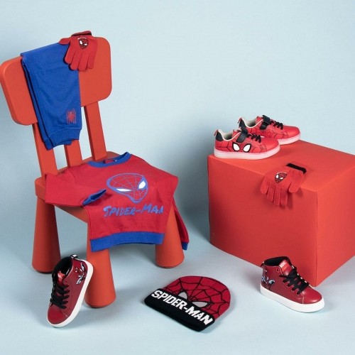 Bērnu Sporta Tērps Spiderman Sarkans Zils image 4