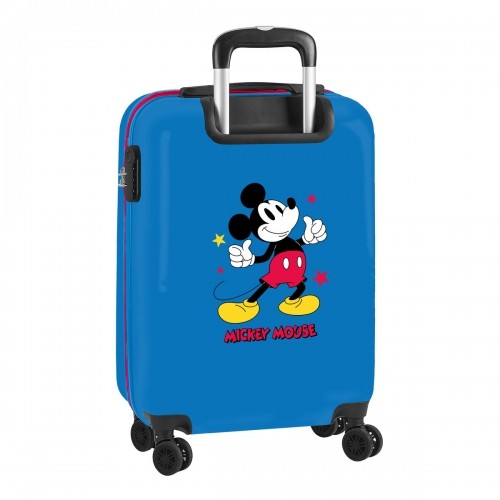 Kabīnes koferis Mickey Mouse Only One Tumši Zils 20'' 34,5 x 55 x 20 cm image 2
