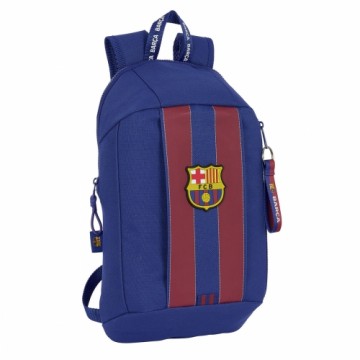 Походный рюкзак F.C. Barcelona Красный Тёмно Синий 22 x 39 x 10 cm