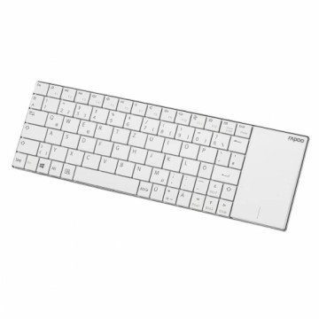 Беспроводная клавиатура Rapoo E2710 Белый Qwertz немецкий (Пересмотрено A)