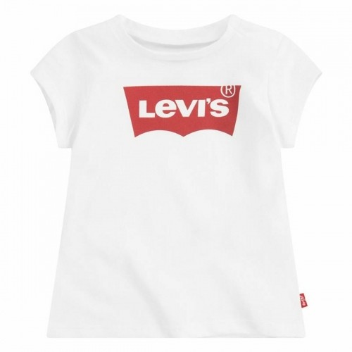 Krekls ar Īsām Piedurknēm Bērniem Levi's Batwing Logo Balts image 1