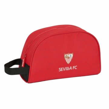 Sevilla FÚtbol Club Ceļojumu Piederumu Somiņa Sevilla Fútbol Club Melns Sarkans Poliesters 600D 28 x 18 x 10 cm