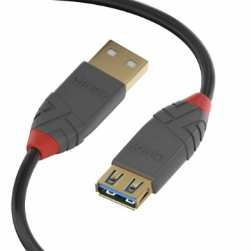 USB Kabelis LINDY 36762 2 m Melns