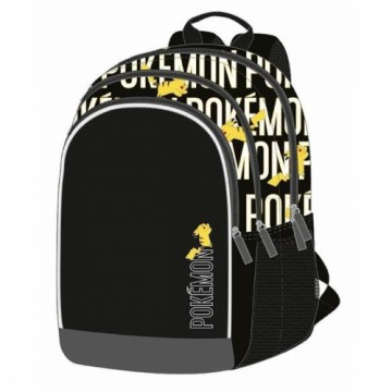 Pokemon Школьный рюкзак Pokémon Чёрный 42 x 32 x 20 cm