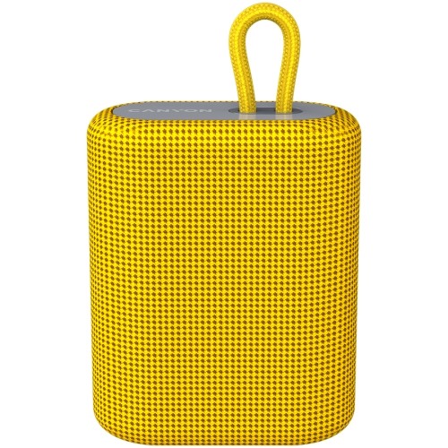 CANYON BSP-4, Bluetooth Speaker, BT V5.0, BLUETRUM AB5365A, TF card support, Type-C USB port, 1200mAh polymer battery, Yellow, cable length 0.42m, 114*93*51mm, 0.29kg image 1