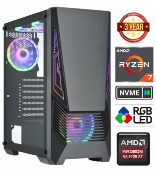 Mdata Gamer Ryzen 7 5700G 32GB 512GB SSD 1TB HDD RX5700 XT NoOs