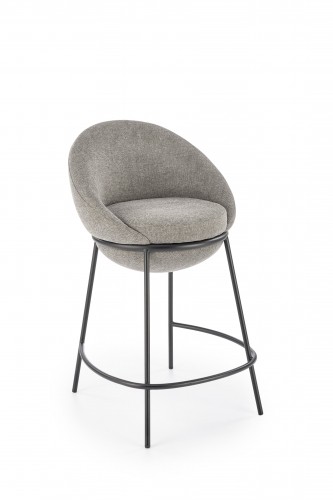 Halmar H118 bar stool, grey image 1