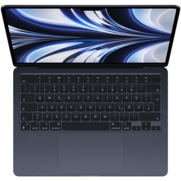 Apple MacBook Air (M2, 2022) MLY33D/A Mitternacht Apple M2 Chip mit 8-Core GPU, 8GB RAM, 256GB SSD, macOS - 2022