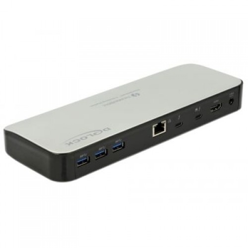 Delock Thunderbolt 3 Dockingstation 5K - HDMI/USB 3.0/USB-C/SD/LAN image 1