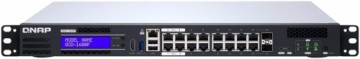 Qnap Systems QGD-1600P-8G 16-Port PoE Managed Switch [14x Gigabit LAN, 2x Gigabit LAN/SFP, PoE++, 8GB RAM]