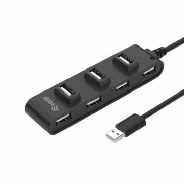 USB Centrmezgls Equip 128956 Melns