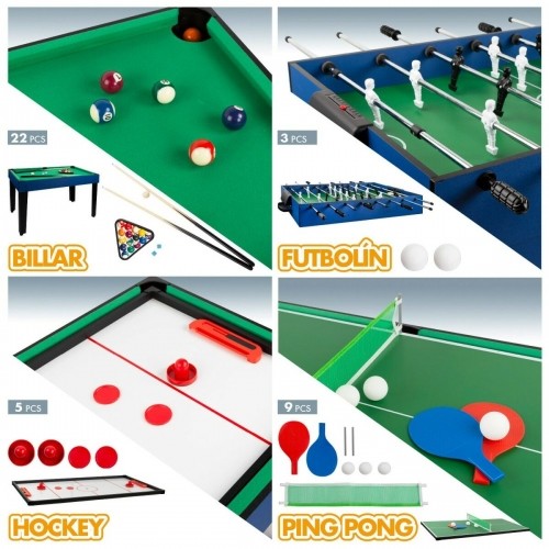 Daudzspēļu galds Colorbaby 12-in-1 107 x 83,5 x 61 cm image 5