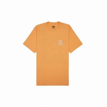 Krekls ar Īsām Piedurknēm Dickies Creswell Oranžs Vīriešu