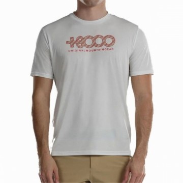 t-krekls +8000 Usame Balts Vīriešu