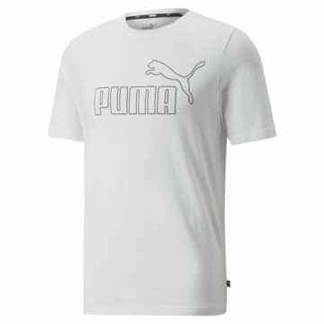 t-krekls Puma Essentials Elevated Balts Vīriešu