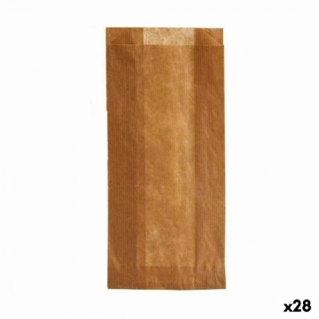 Kinvara Набор многоразовых пищевых пакетов Компостируемый 10 x 34 cm Коричневый Целлюлоза (28 штук)