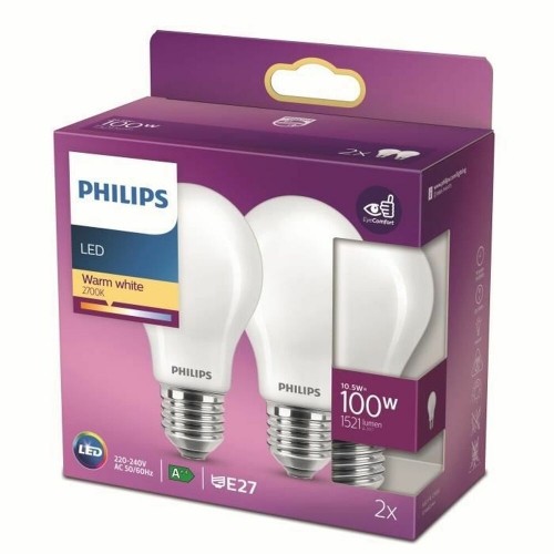 LED Spuldze Philips Bombilla (2 gb.) image 1