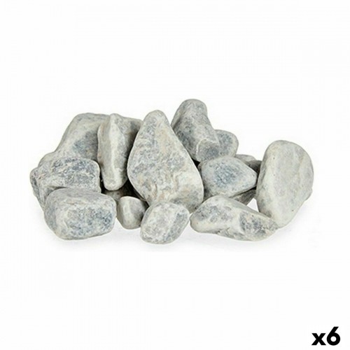 Ibergarden Dekoratīvie akmeņi 2 Kg Gaiši pelēks (6 gb.) image 1