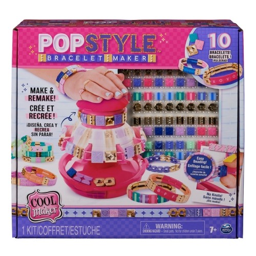 COOL MAKER Rotaļlietu komplekts PopStyle aproču veidošanai image 1