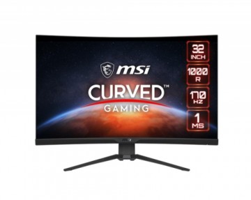 LCD Monitor|MSI|G322CQP|31.5"|Gaming/Curved|Panel VA|2560x1440|16:9|170Hz|Matte|1 ms|Height adjustable|Tilt|Colour Black|G322CQP