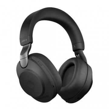 Jabra Evolve2 85 Headset, Stereo, kabellos, schwarz Bluetooth, inkl. Link 380 USB-A