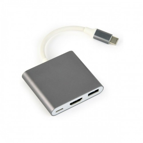 USB C uz VGA Adapteris GEMBIRD A-CM-HDMIF-02-SG image 1