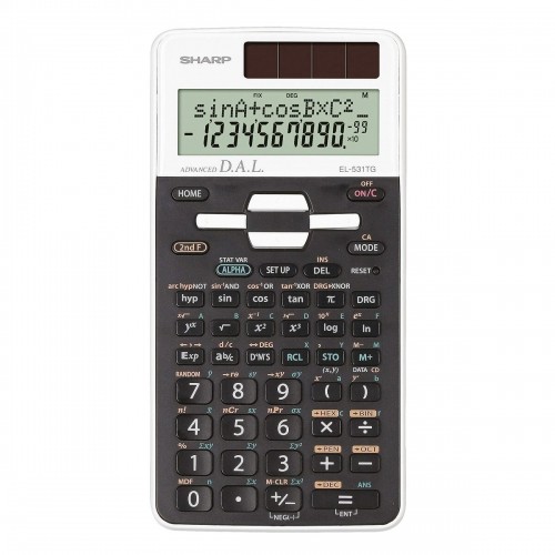 Zinātniskais kalkulators Sharp EL-531TG Balts (Atjaunots B) image 1