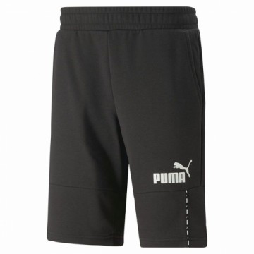 Спортивные шорты Puma  Essentials Block Tape Чёрный Мужской
