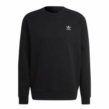 Vīriešu Sporta Krekls bez Kapuča Adidas ESSENTIAL CREW IA4828 Melns