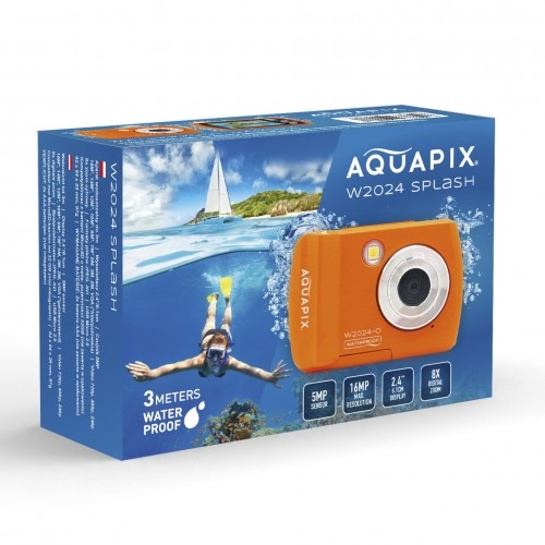 Easypix Aquapix W2024 Splash Orange 10068 image 5