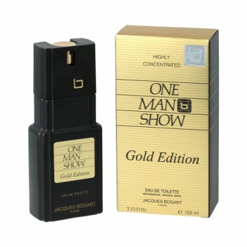 Мужская парфюмерия Jacques Bogart EDT One Man Show Gold Edition 100 ml