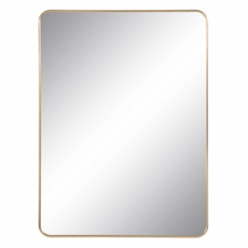 Bigbuy Home Настенное зеркало Позолоченный Алюминий Стеклянный 76 x 3 x 101 cm