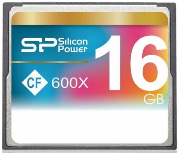 Silicon Power atmiņas karte CF 16GB 600x