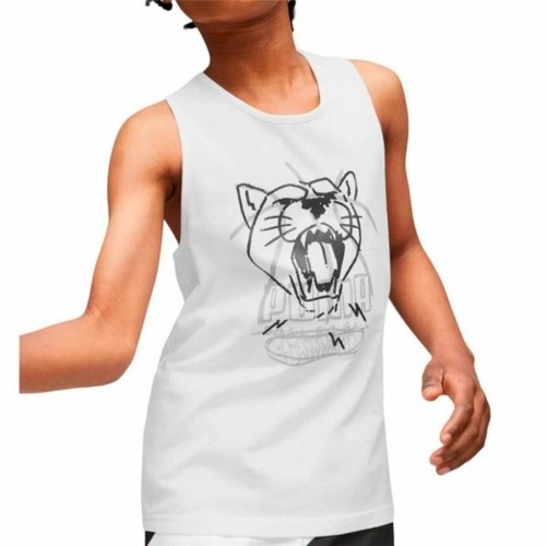 Basketbola T-krekls Puma Tank B Balts image 3