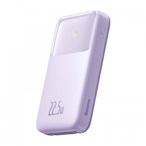 Powerbank Baseus Comet with USB to USB-C cable, 10000mAh, 22.5W (purple) image 4