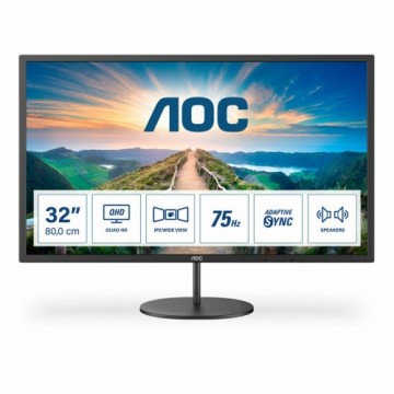 Monitors AOC Q32V4 32" IPS 75 Hz LED 31,5" Flicker free