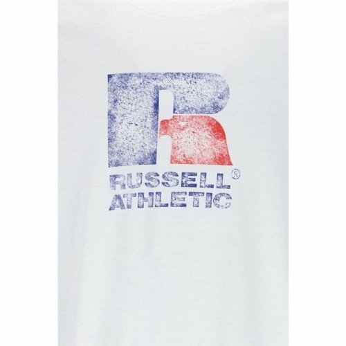 Krekls ar Īsām Piedurknēm Russell Athletic Emt E36201 Balts Vīriešu image 3
