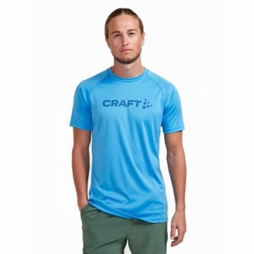 Krekls ar Īsām Piedurknēm Craft Core Essence Logo Aquamarine